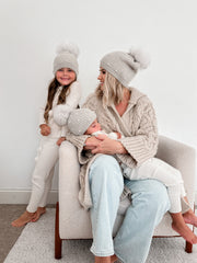 Pearl Angora Kids Hat