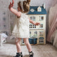 Bella Buttermilk Tulle Blouse and Bloomers Set