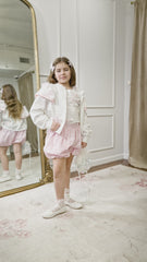 White Butterfly Cotton Jacket