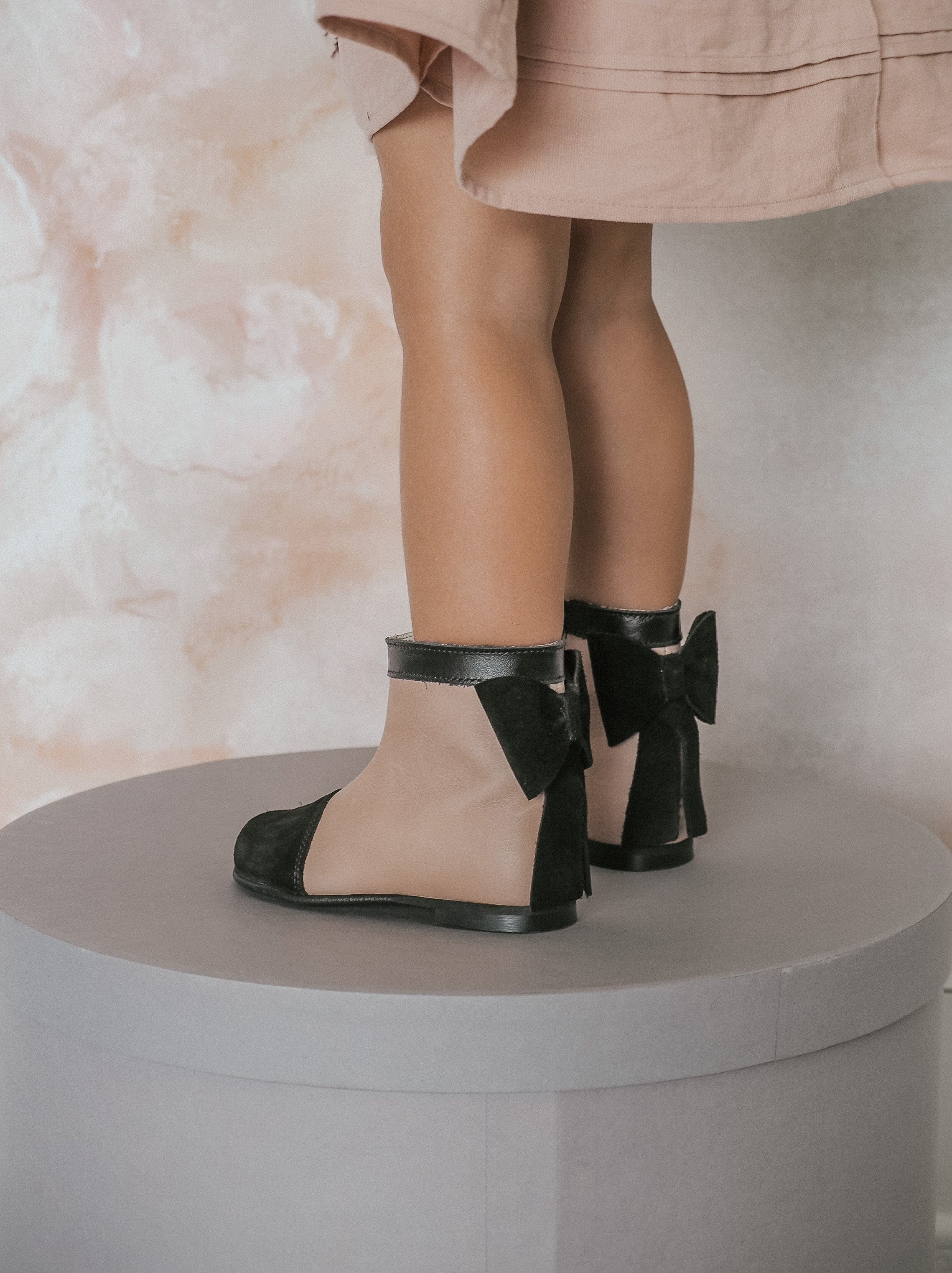 Clara Leather Booties - Petite Maison Kids