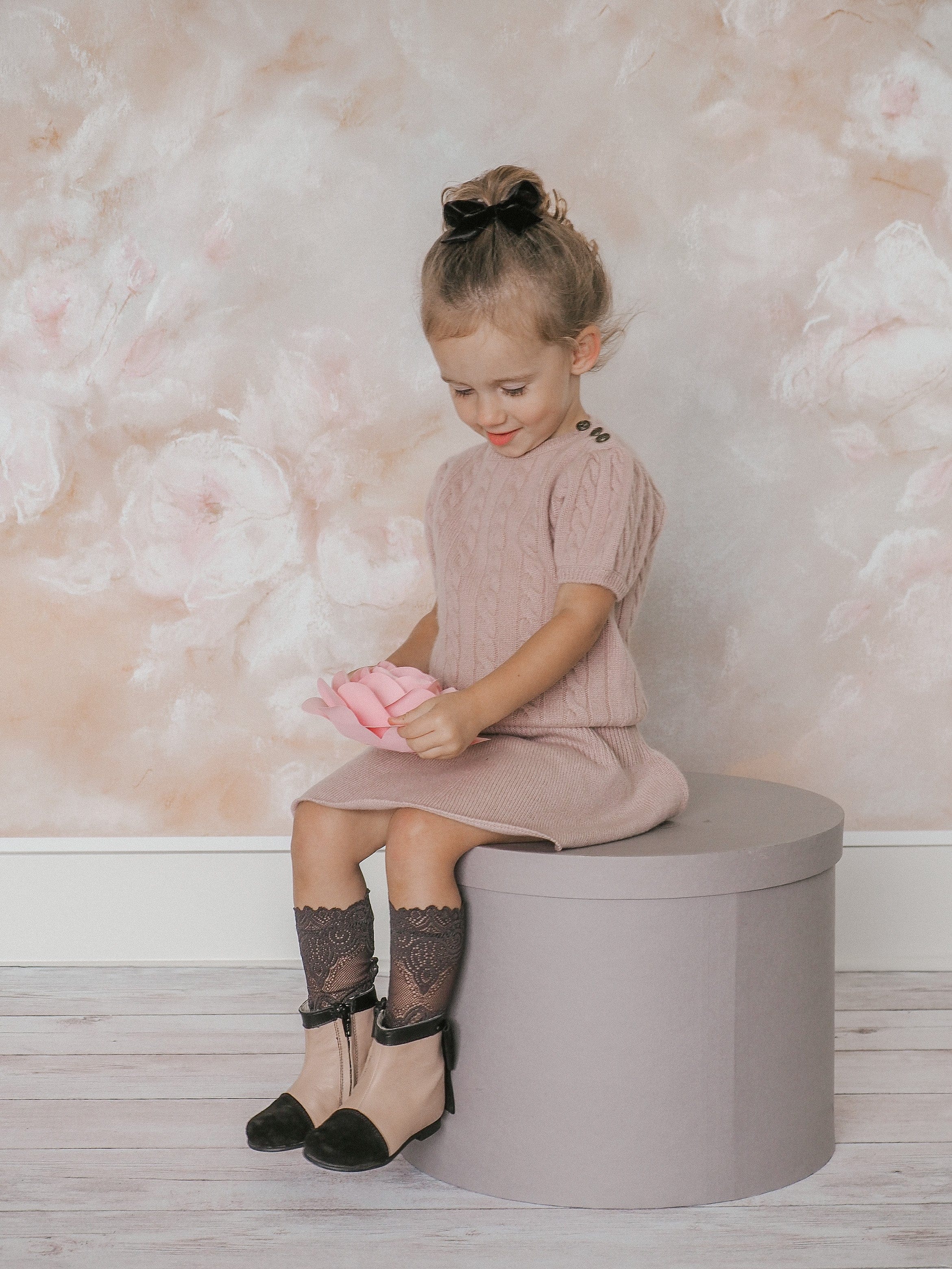 Clara Leather Booties - Petite Maison Kids