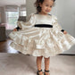 Evangeline Satin Dress - Petite Maison Kids