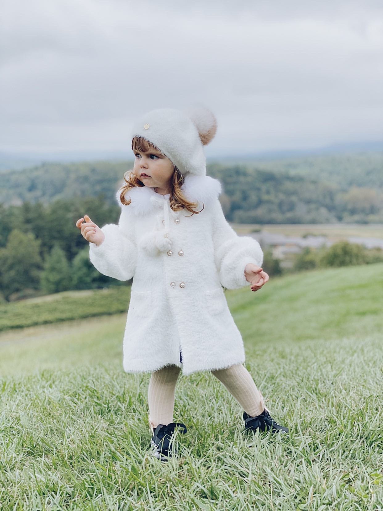 Milana Victoria Beret - Petit Maison Kids