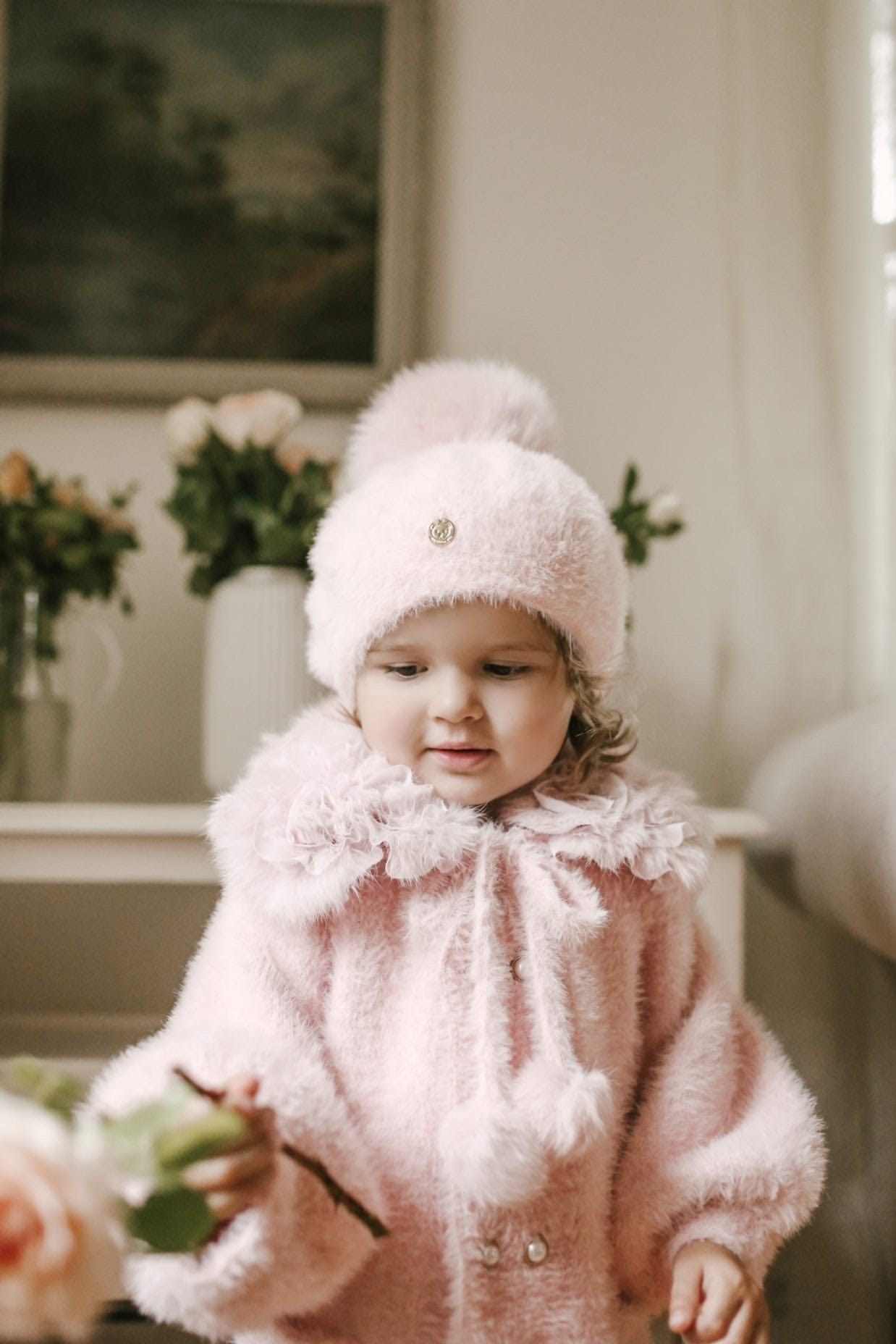 Milana Rose Beret - Petite Maison Kids