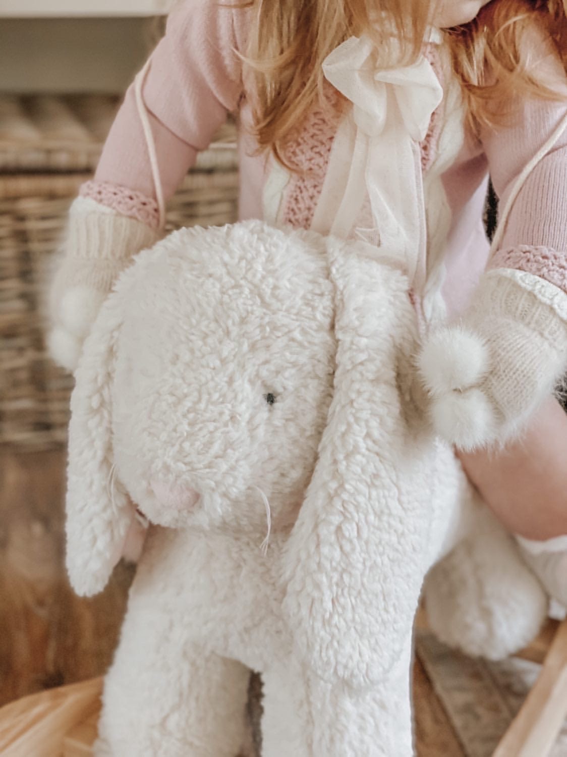 Cashmere Cream Mittens - Petite Maison Kids