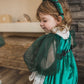 Aurora Royal Green Headband - Petite Maison Kids