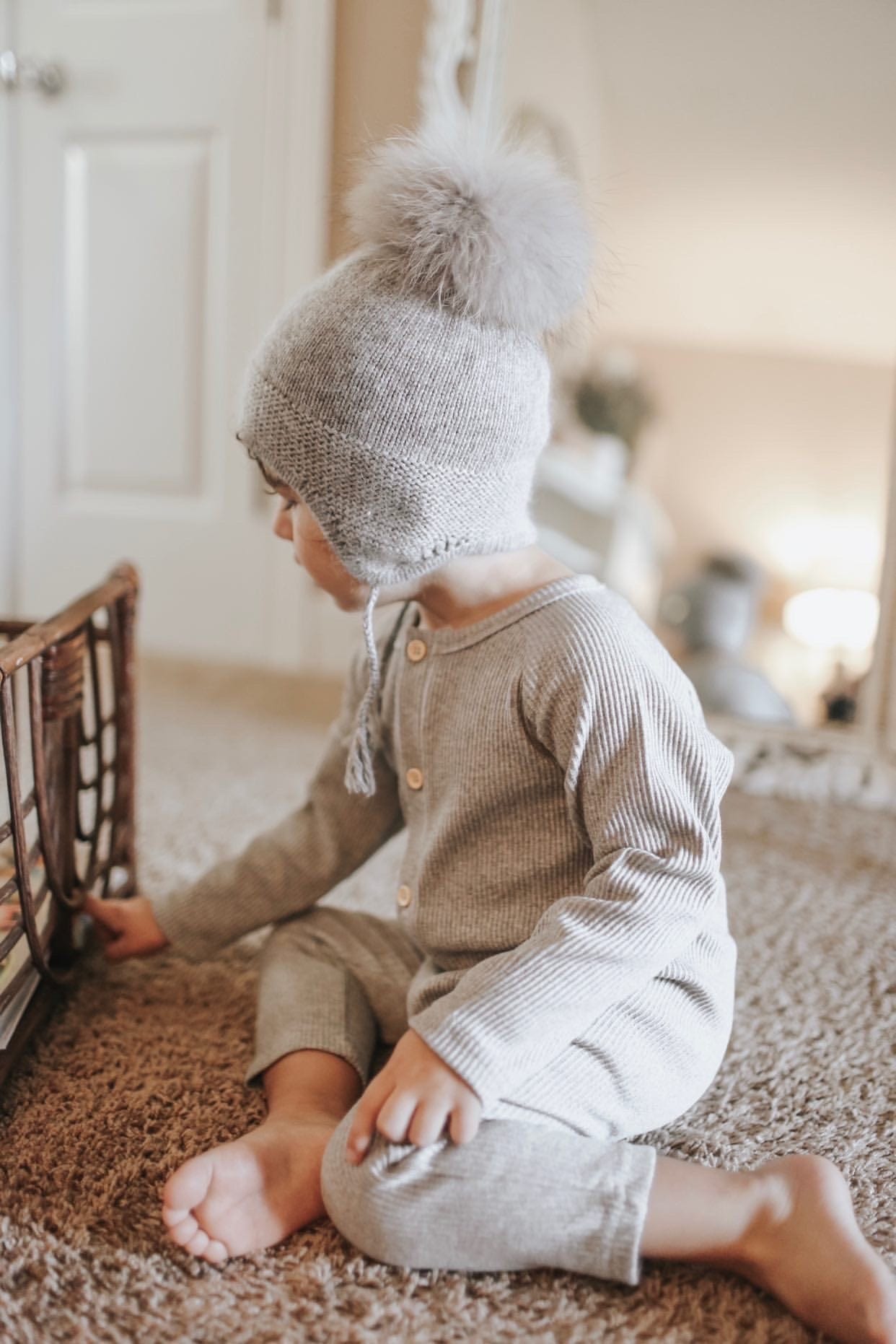 Cashmere Aviator Hat - Petite Maison Kids