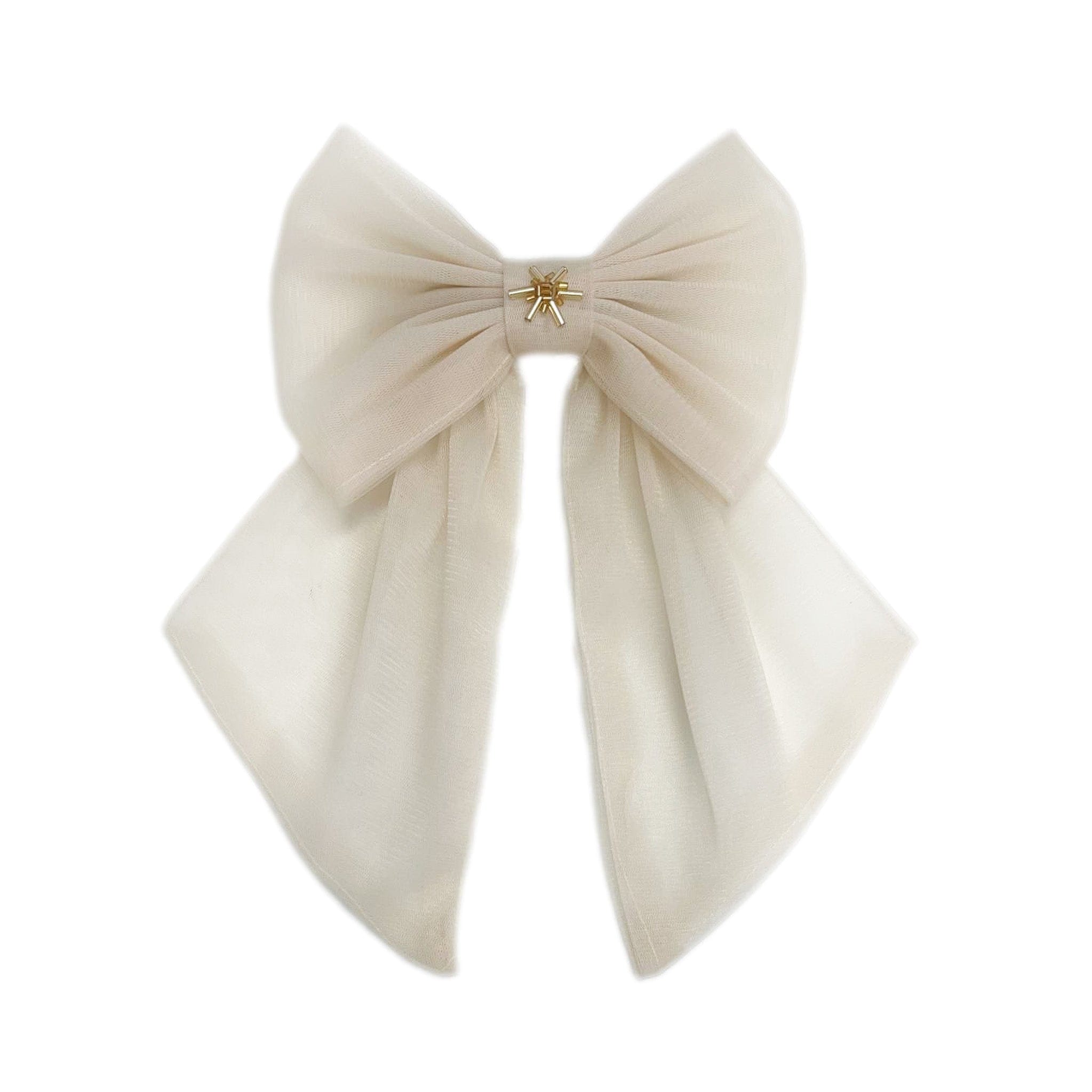 Fira Gold Star Hair Bow - Petite Maison Kids