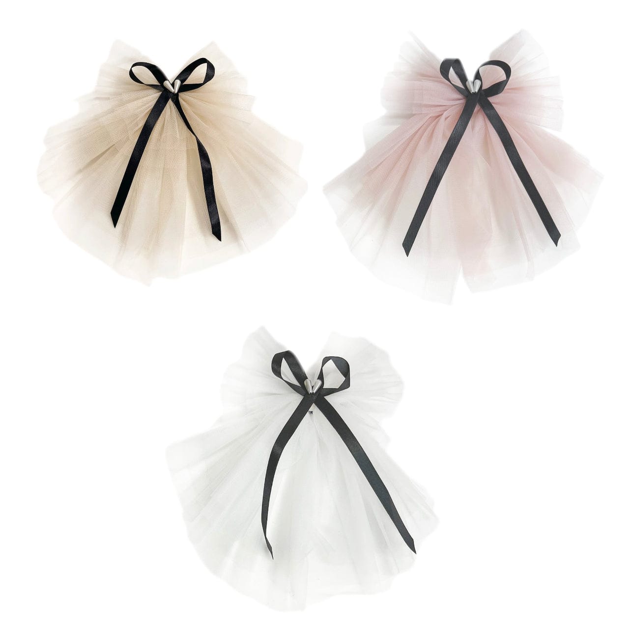 Mademoiselle Tulle Hair Bow - Petite Maison Kids