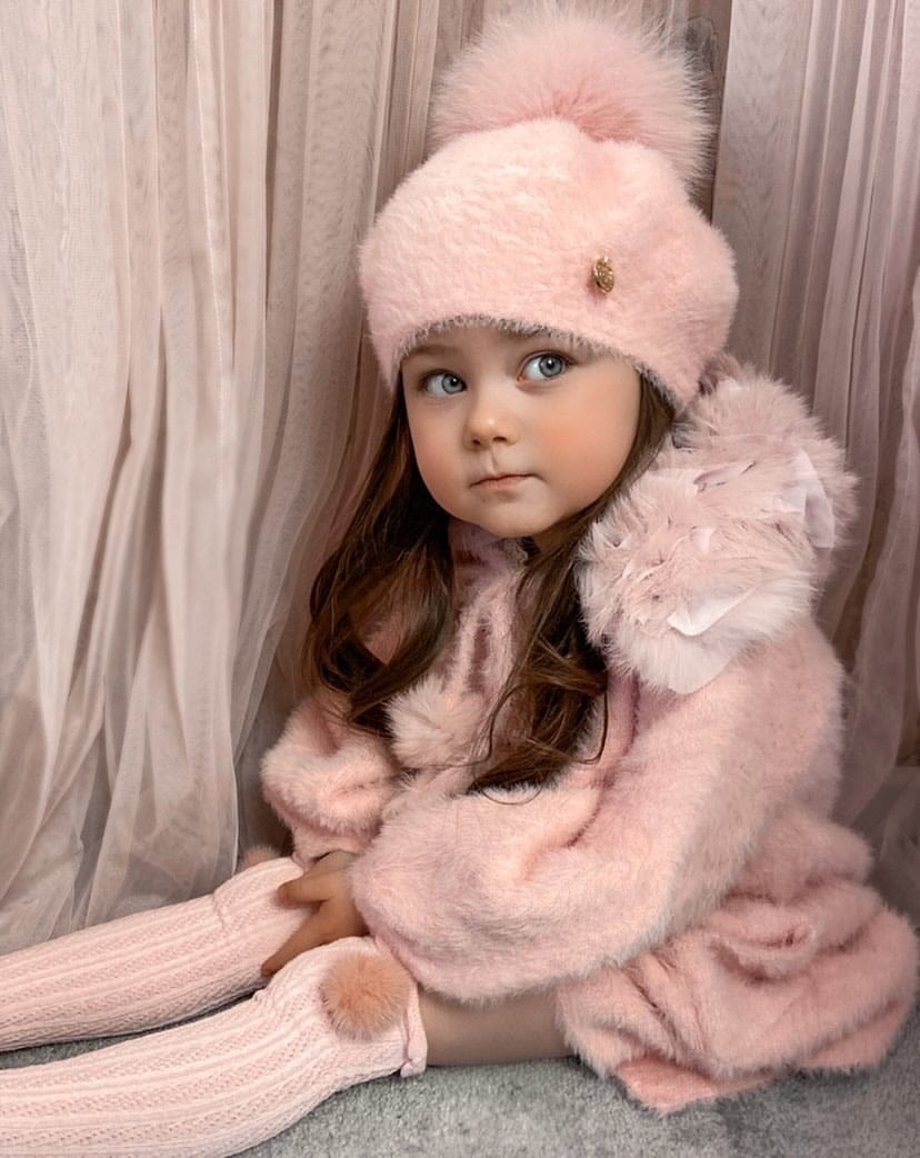 Milana Rose Beret - Petite Maison Kids