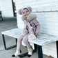 Honeycomb Dusty Pink Cashmere Pram Coat - Petite Maison Kids