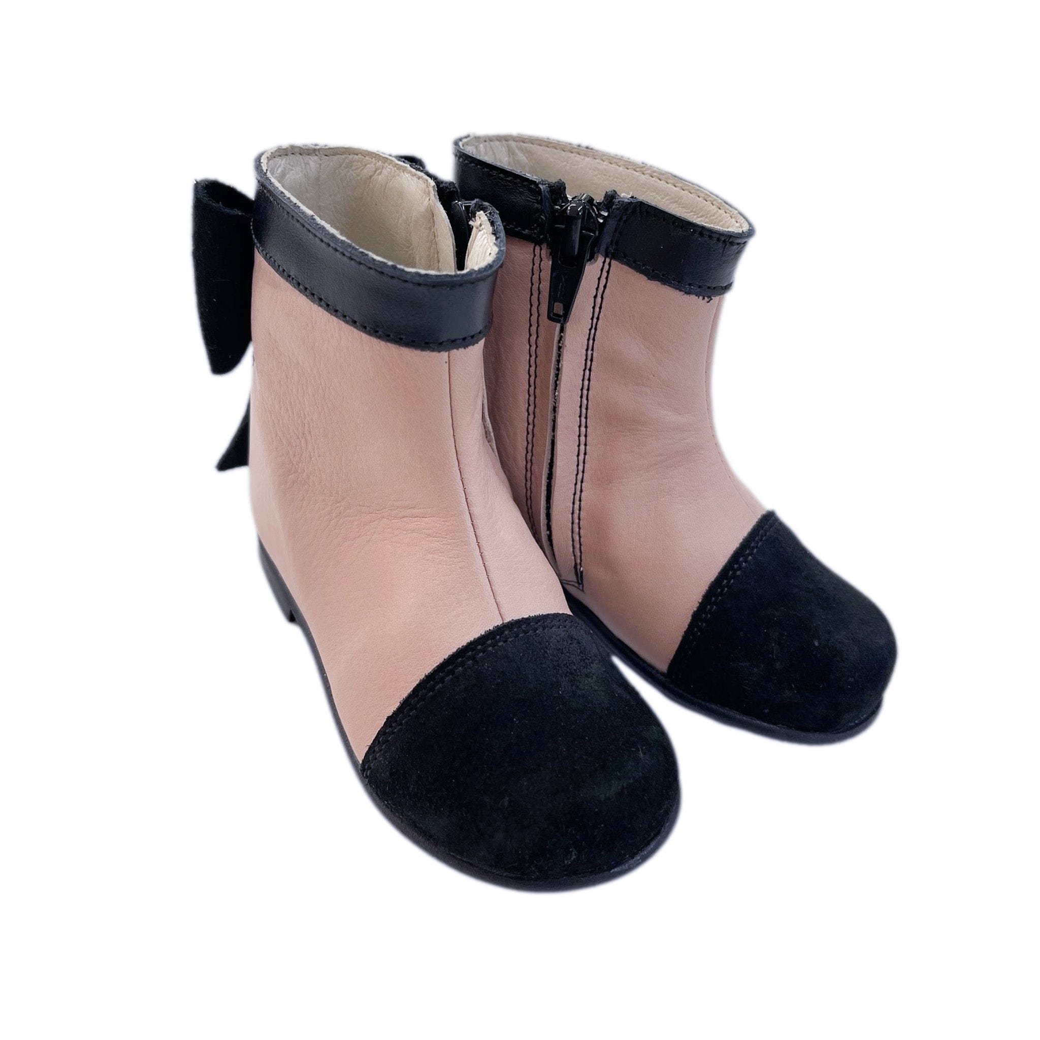 Clara Leather Booties - Petite Maison Kids