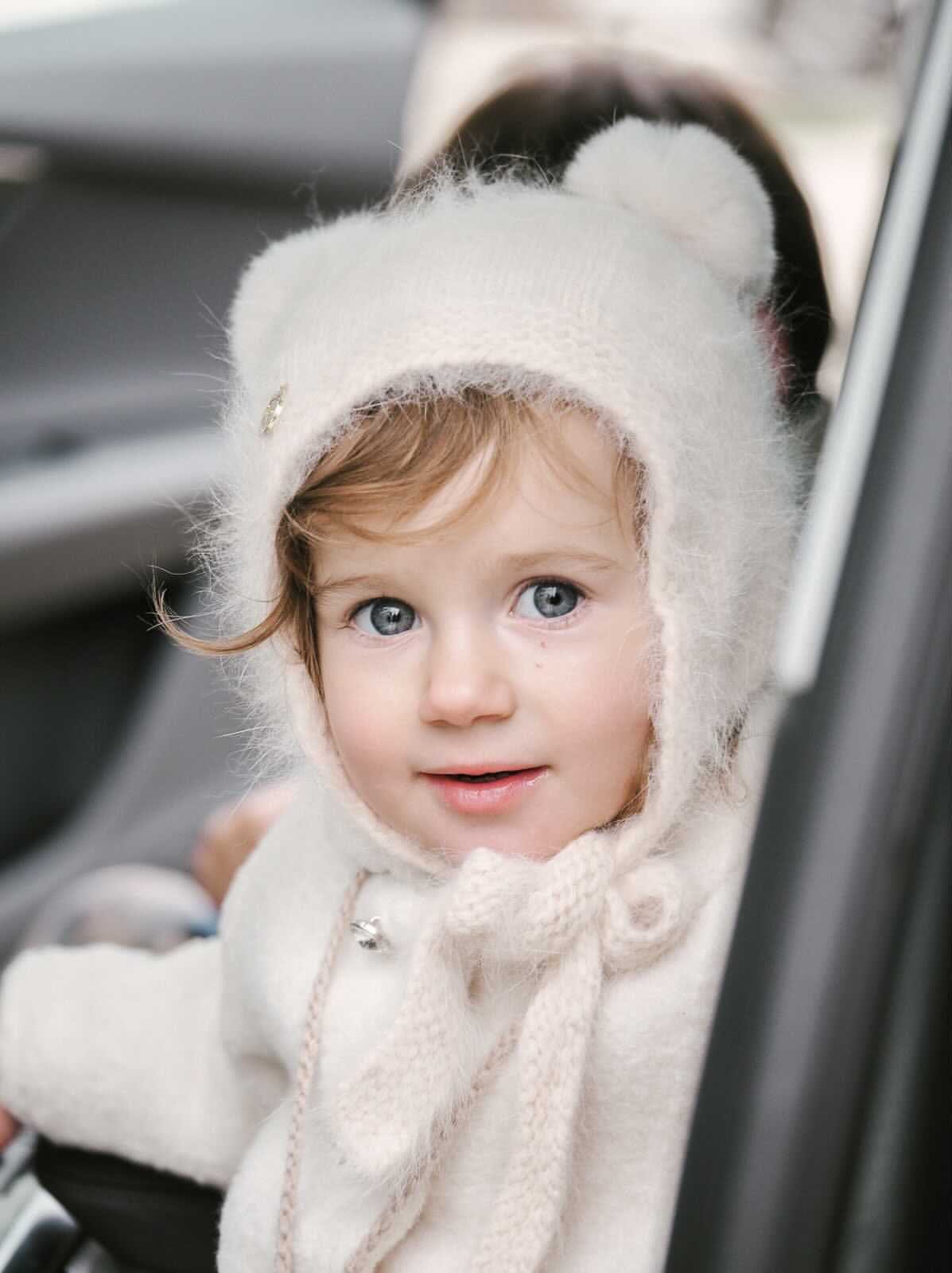 Oatmeal Cashmere Teddy Hat - Petite Maison Kids