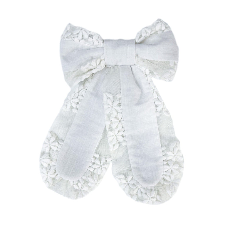 Katherine Linen Hair Bow