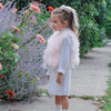 Pink Feather Vest - Petit Maison Kids
