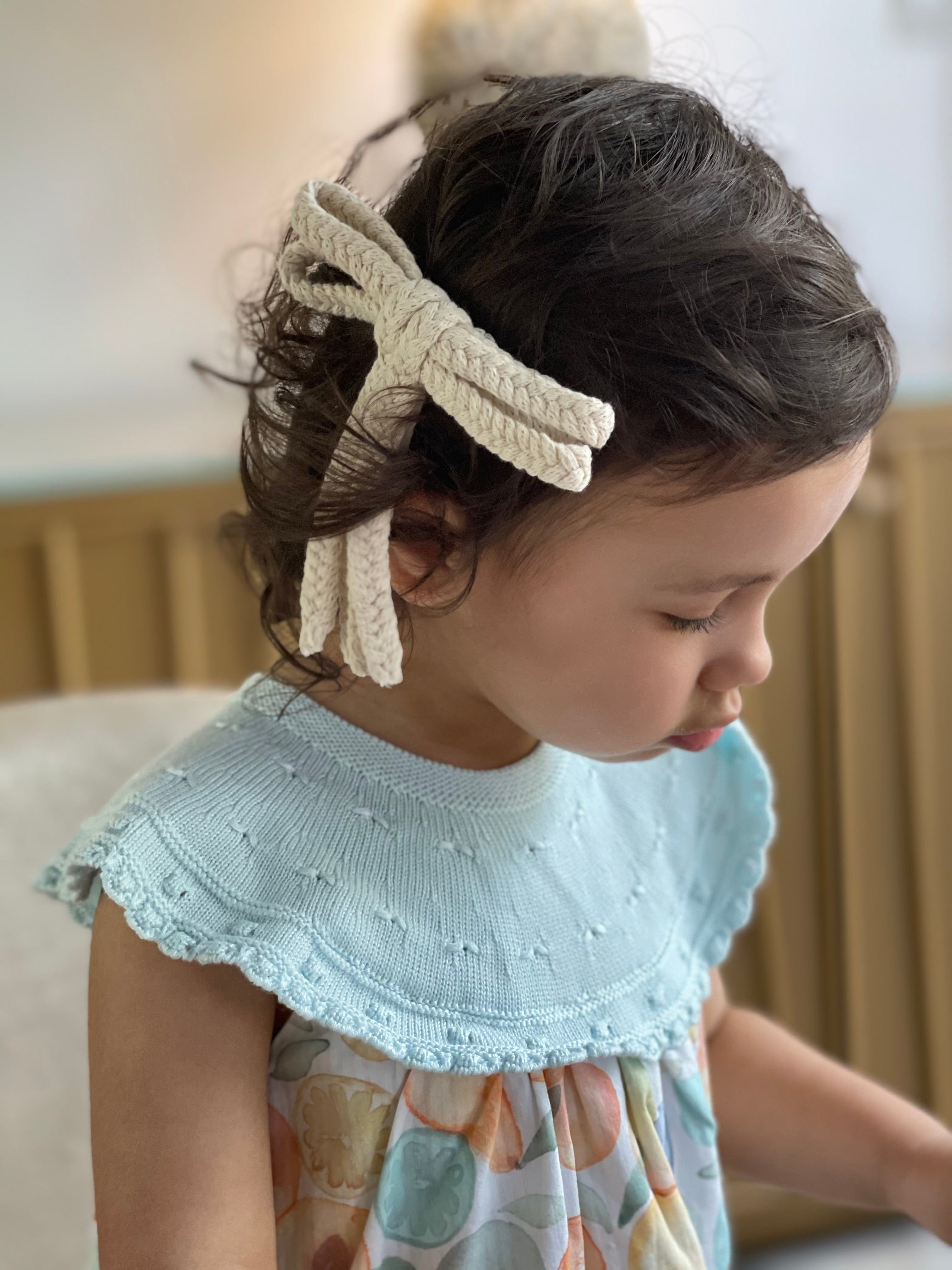 Knit Dragonfly Hair Clip - Petite Maison Kids