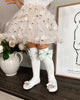 Emma Linen Bow Socks - Petite Maison Kids