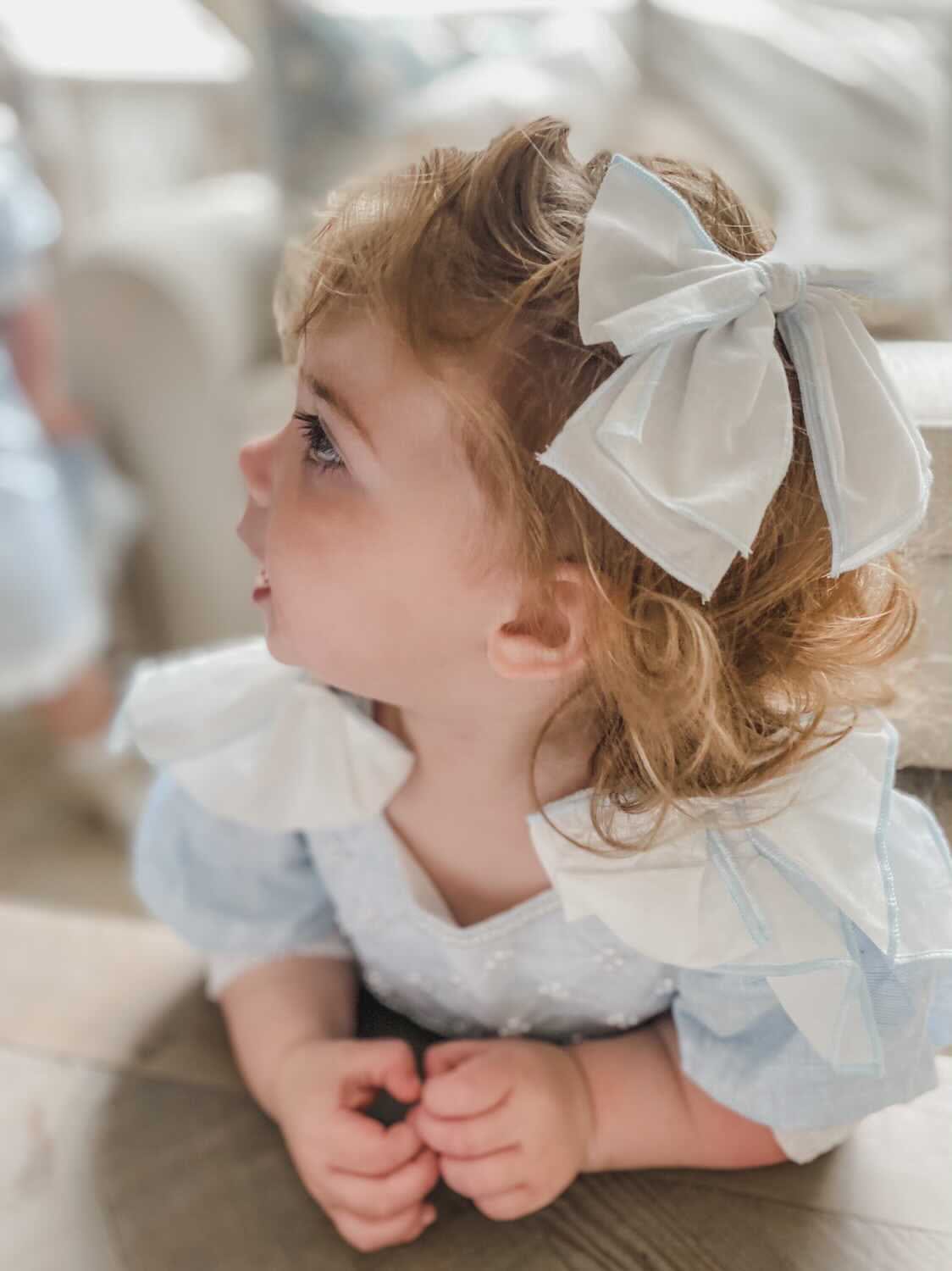 Charlotte Petite Hair Bow - Petite Maison Kids