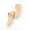 Ribbed Tights with Bows - Petit Maison Kids