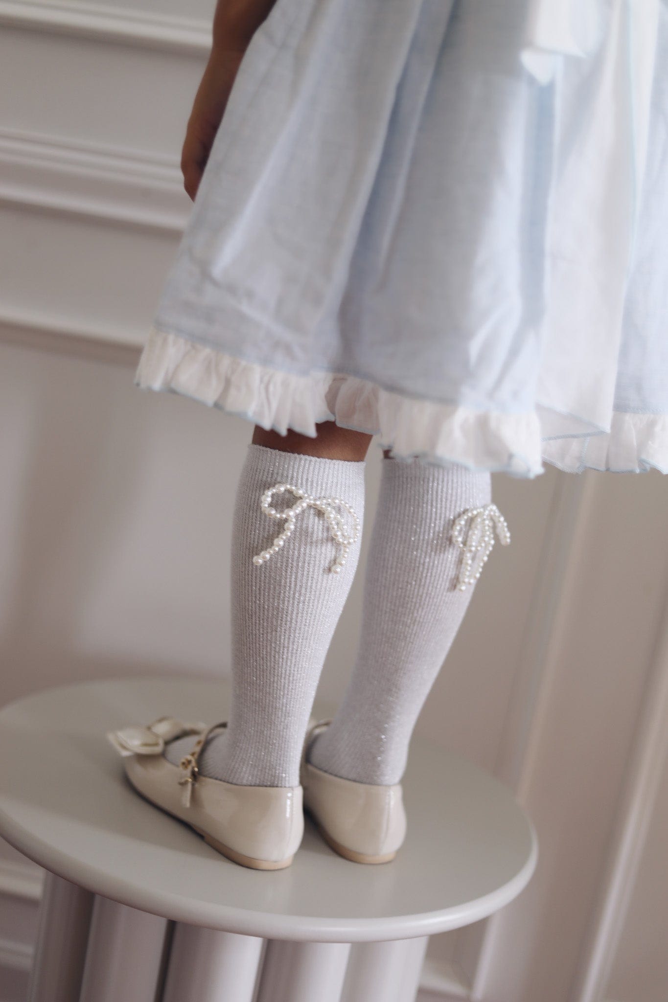 Perla Shimmer Socks - Petite Maison Kids