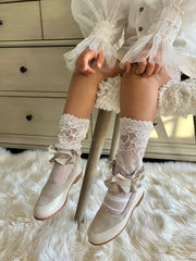 Zina Ruffle Loafers - Petite Maison Kids