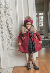 Wool Beret with Pom Pom - Petite Maison Kids