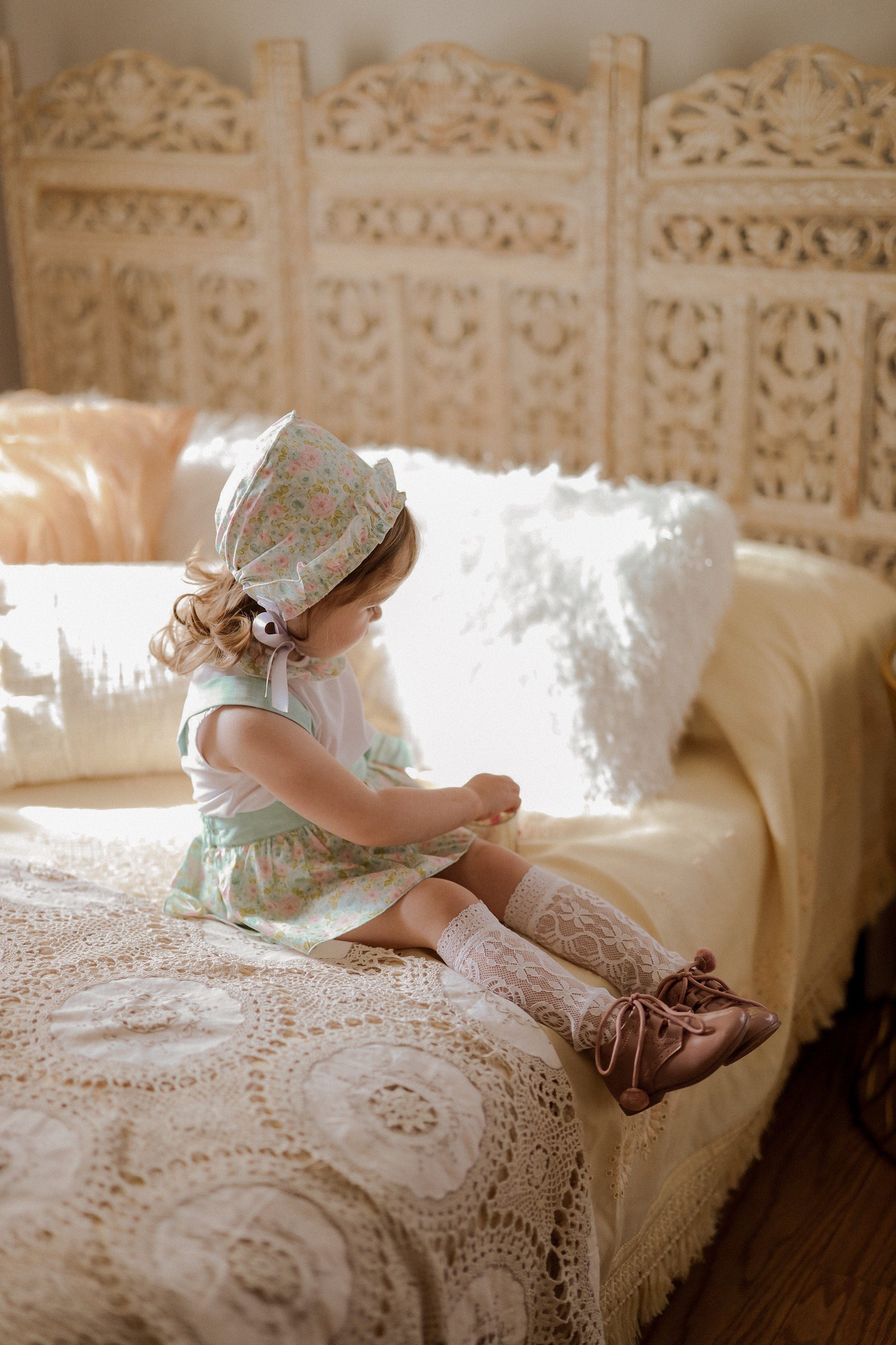 Daisy Lace Socks - Petite Maison Kids