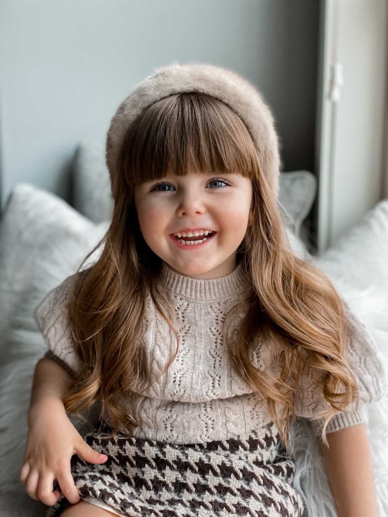 Beige Mink Headband - Petite Maison Kids