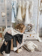 Coco Caramel Tulle Romper - Petite Maison Kids