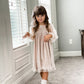 Helena Velour Dress - Petite Maison Kids