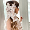 Helena Velour Hair Bow - Petite Maison Kids