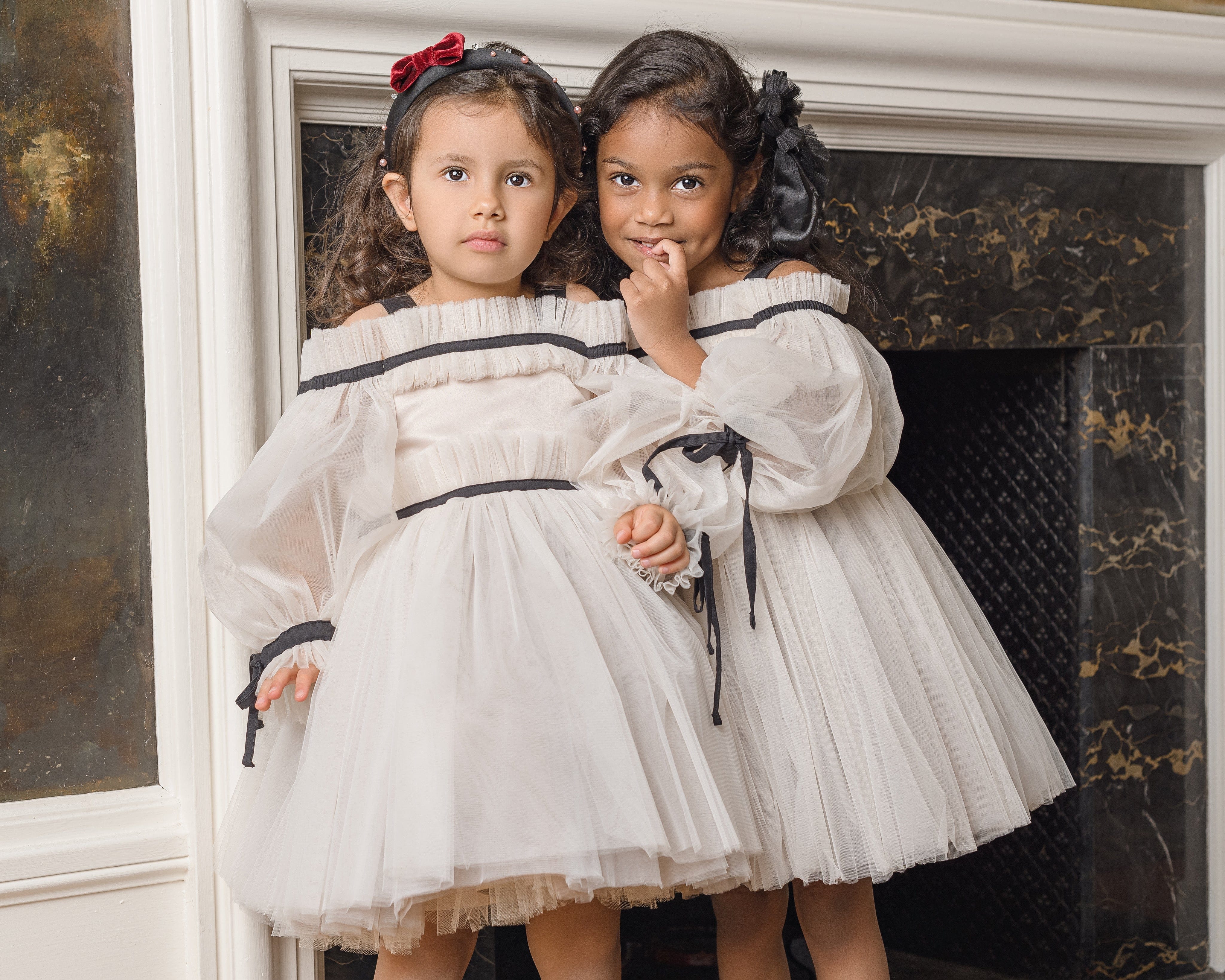 Coco Caramel Tulle Dress - Petite Maison Kids