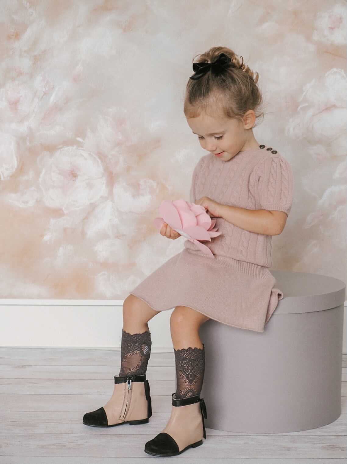 Clara Leather Booties - Petite Maison Kids