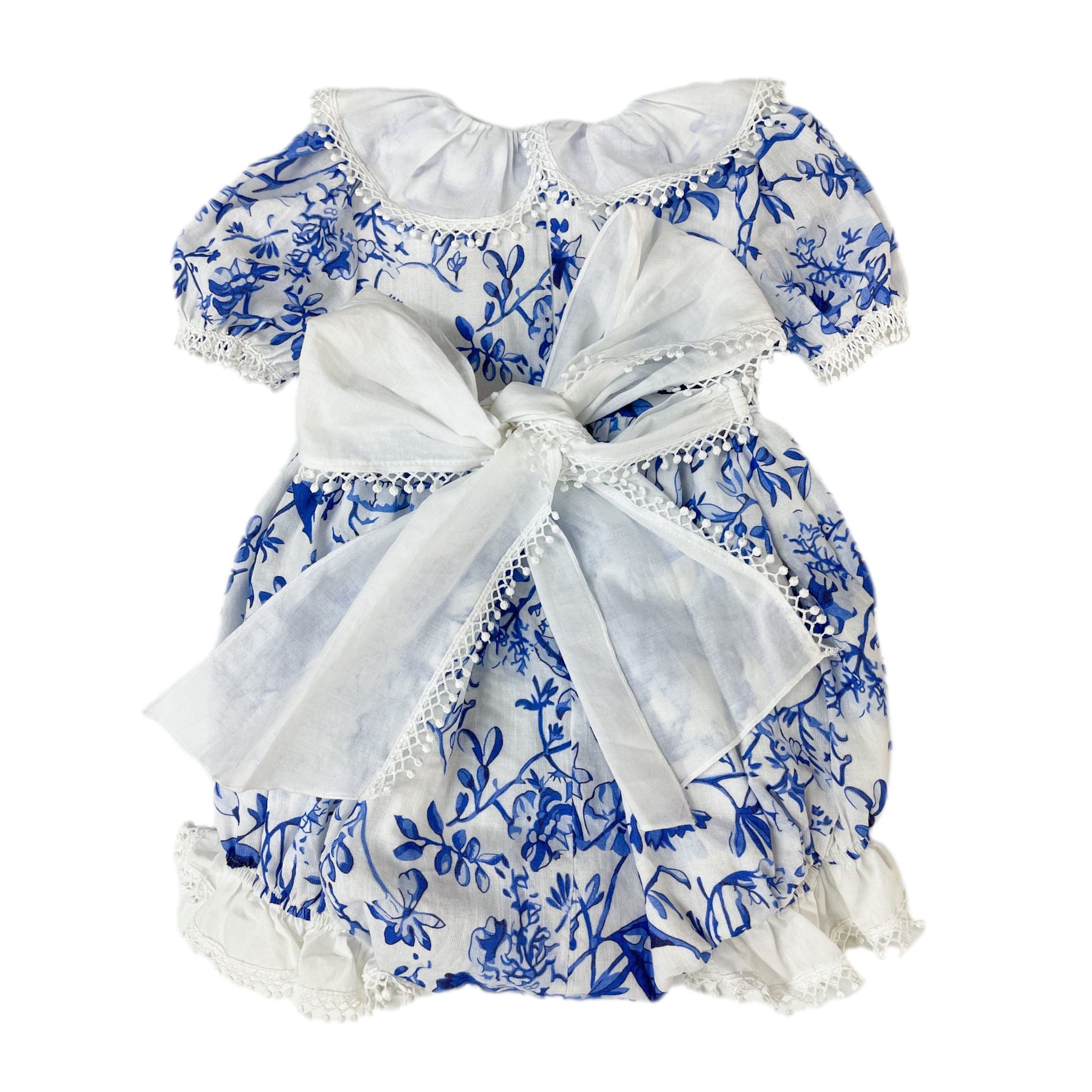 Jaylin Linen Romper - Petite Maison Kids