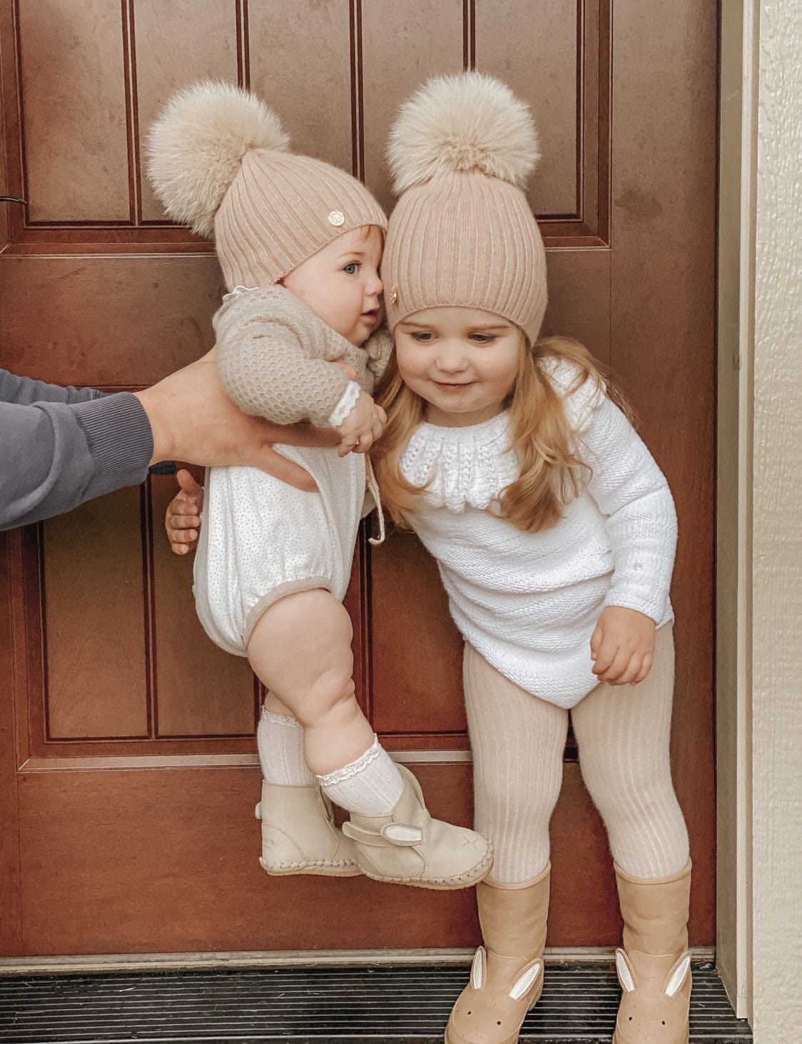 Misha Ribbed Angora Hat - Petite Maison Kids