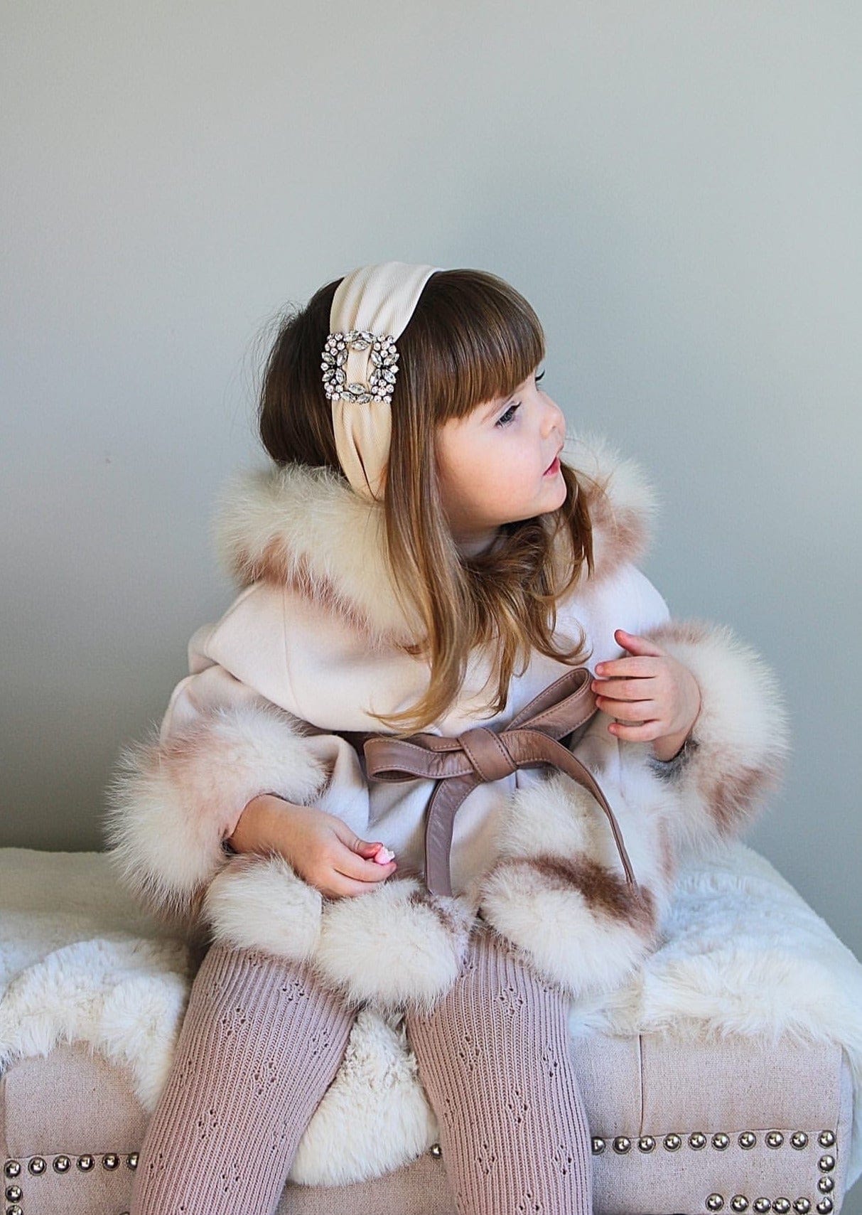 Siberian Dream Wool Cape - Petite Maison Kids