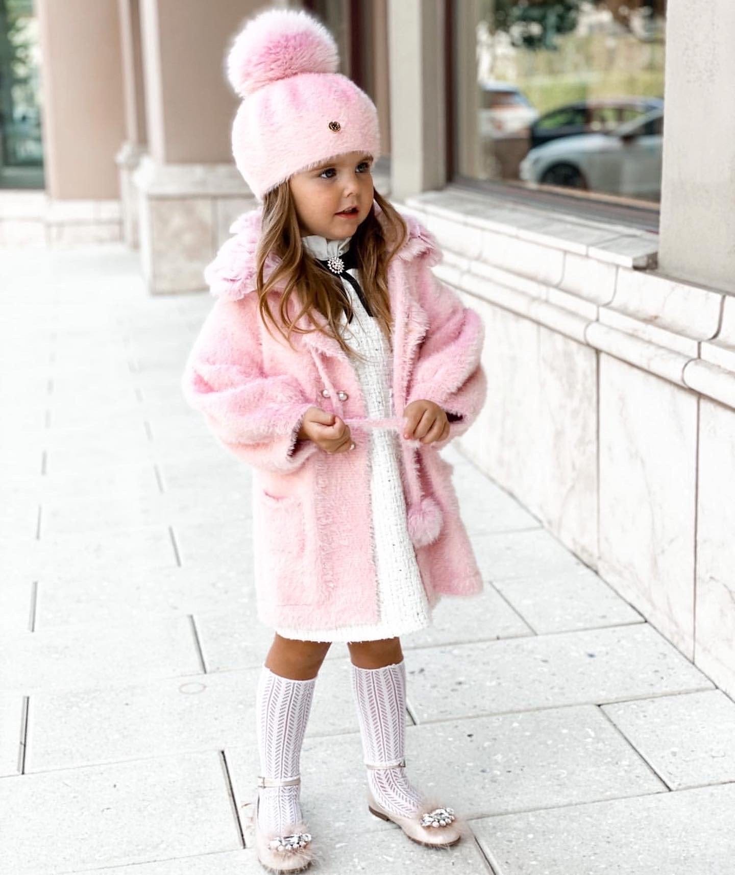 Milana Rose Beret - Petite Maison Kids