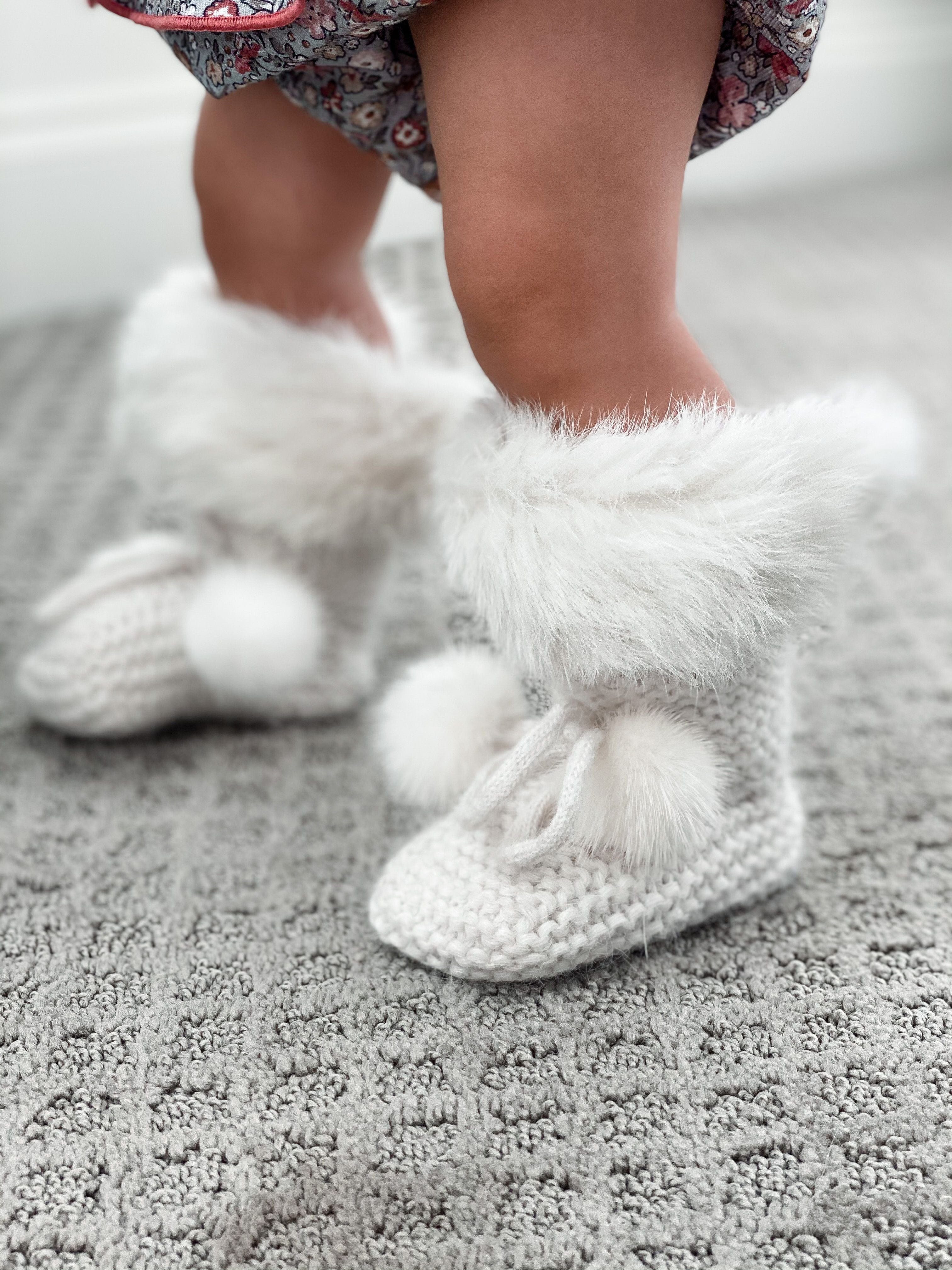 Angora Valenki Booties - Petite Maison Kids