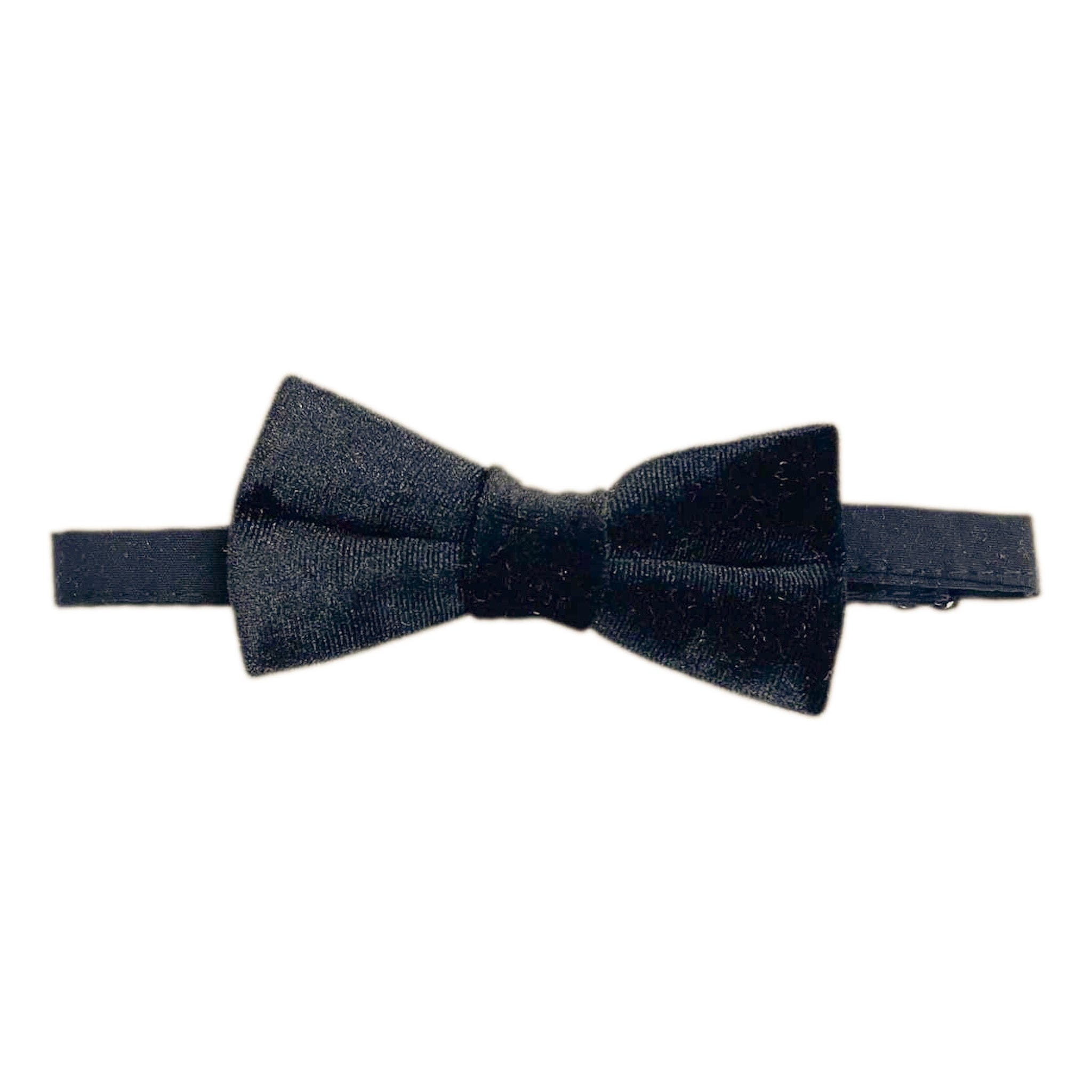 Black Velvet Bow Tie - Petite Maison Kids