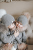 Cashmere Pom Beanie Hats - Petit Maison Kids