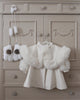 Evie Ivory Wool Capelet - Petite Maison Kids