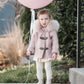 Honeycomb Dusty Pink Cashmere Pram Coat - Petite Maison Kids