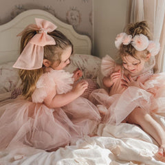 Sugar Plum Flower Hair Sash - Petite Maison Kids