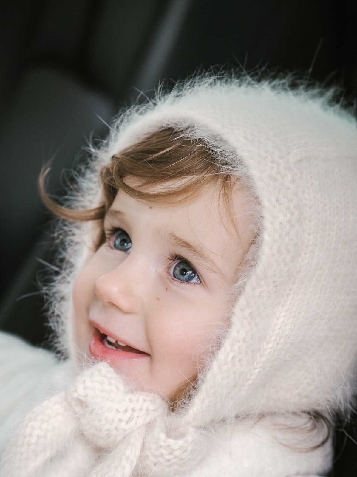 Oatmeal Cashmere Teddy Hat - Petite Maison Kids