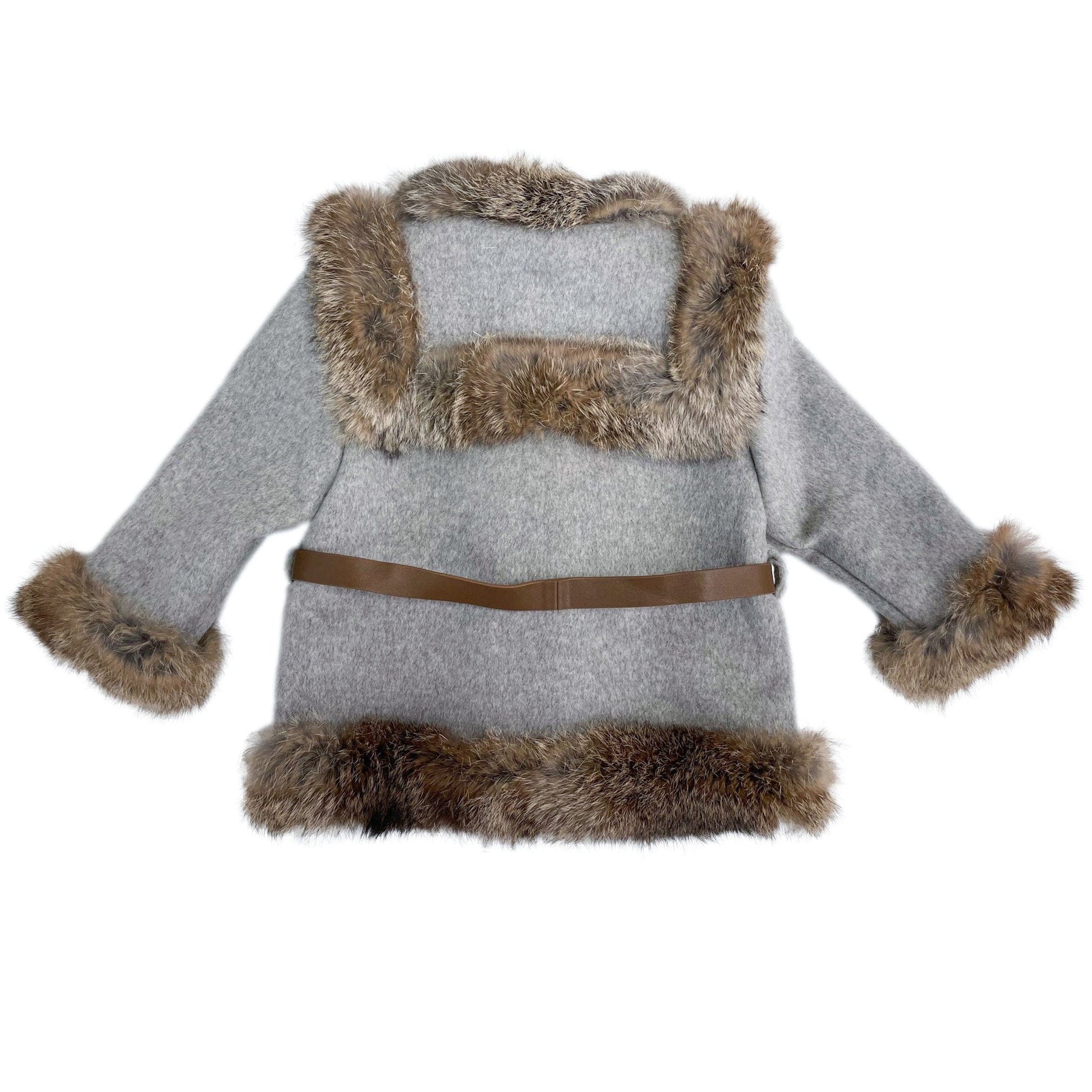Peter Grey Wool Coat - Petite Maison Kids