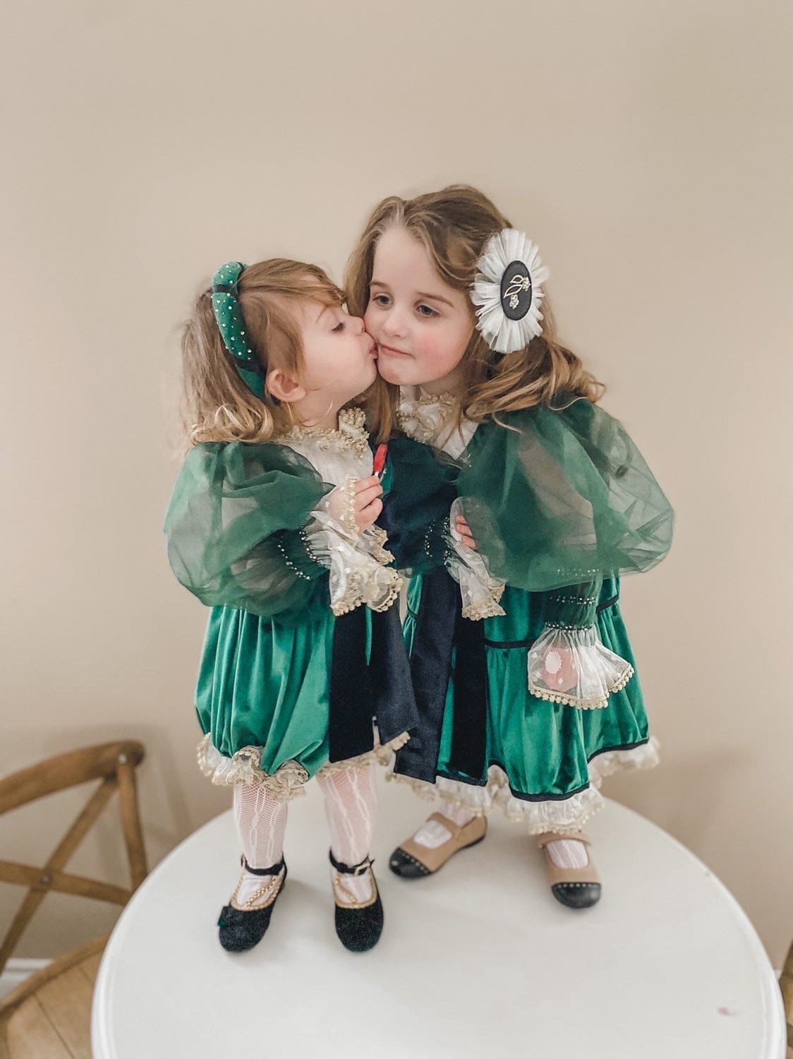 Aurora Royal Green Headband - Petite Maison Kids