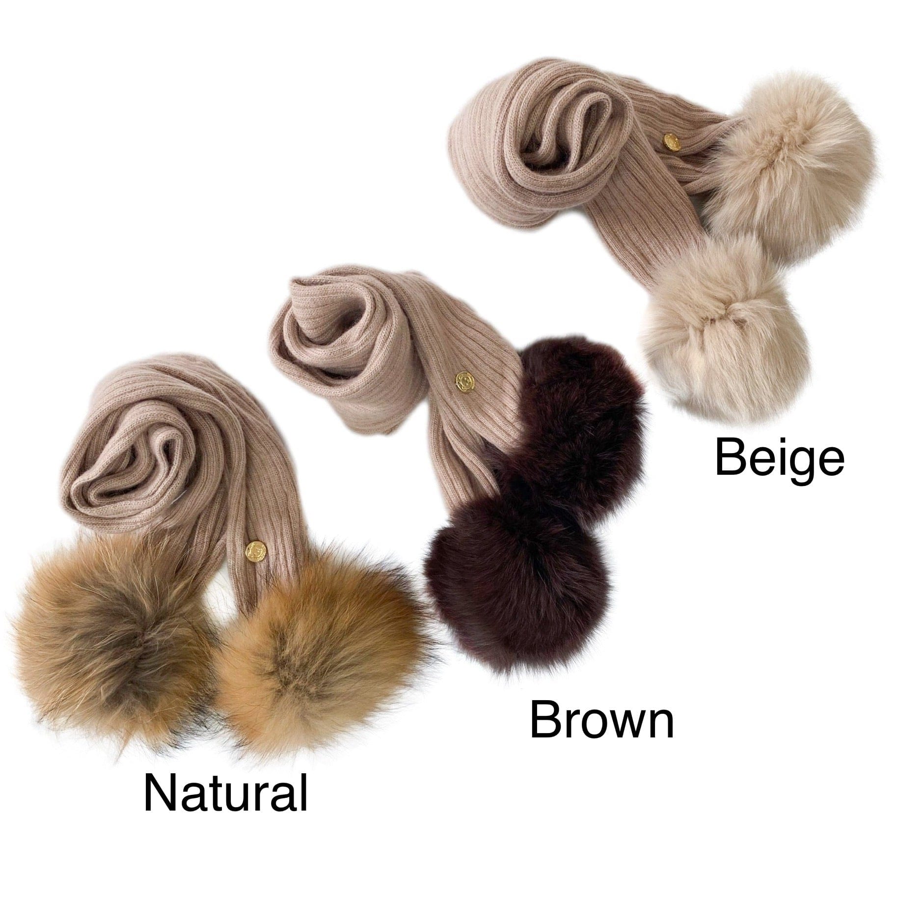 Misha Ribbed Angora Scarf - Petite Maison Kids