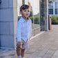 Ashton Linen Top and Shorts Set - Petite Maison Kids