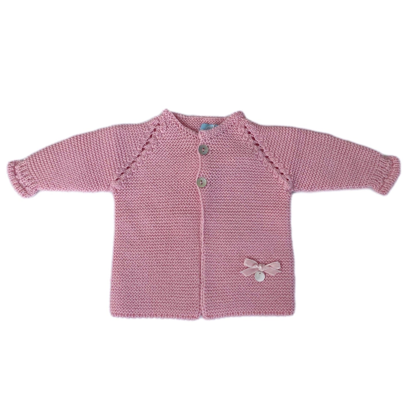 Merino Wool Pink Sweater - Petit Maison Kids