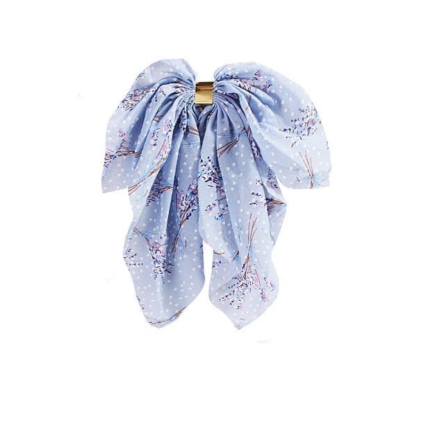 Lucy Silk Hair Bow Clip - Petit Maison Kids